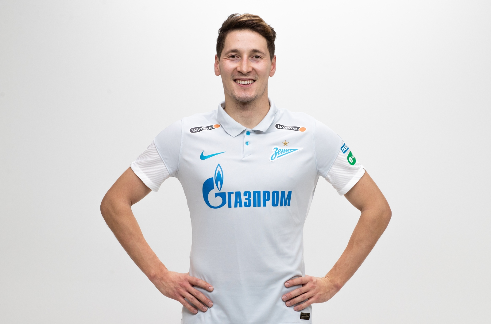 Фотосессия футболистов основного состава ФК «Зенит» сезона 2020/21