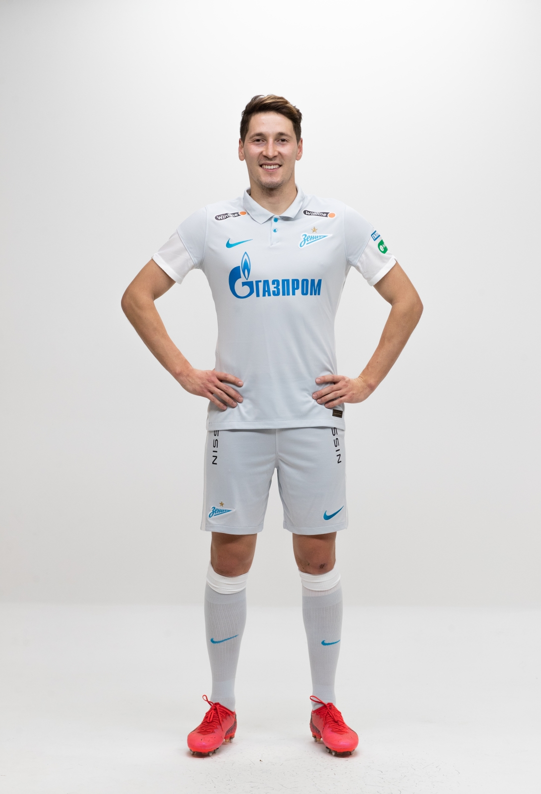 Фотосессия футболистов основного состава ФК «Зенит» сезона 2020/21