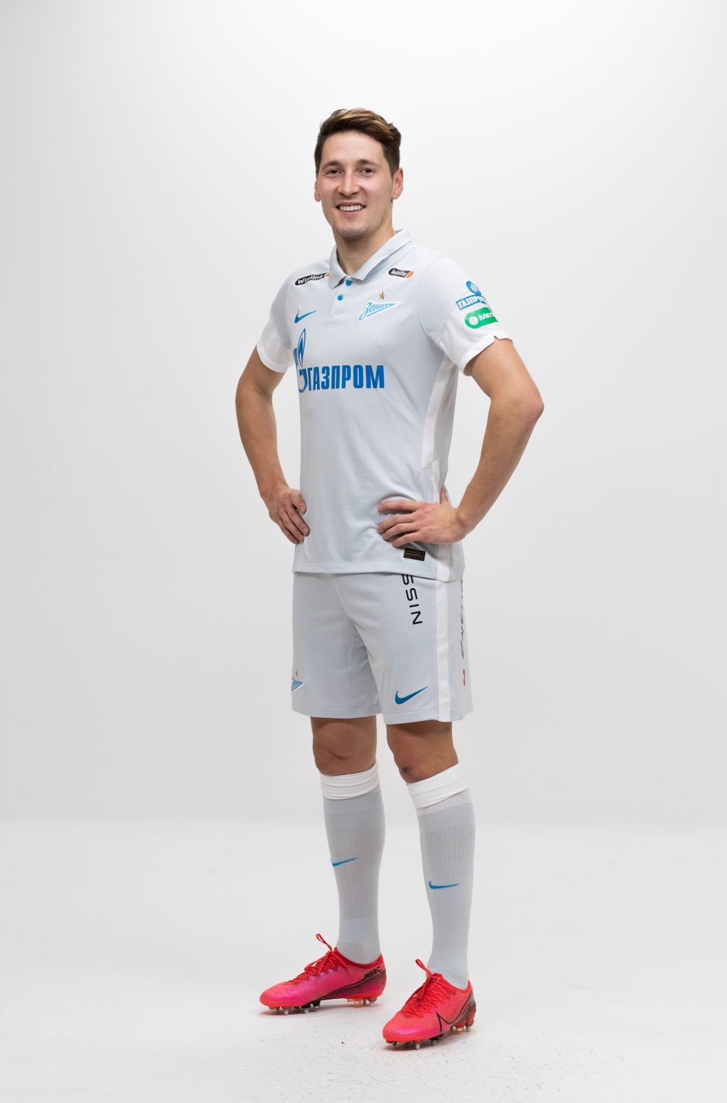 Фотосессия футболистов основного состава ФК «Зенит» сезона 2020/21