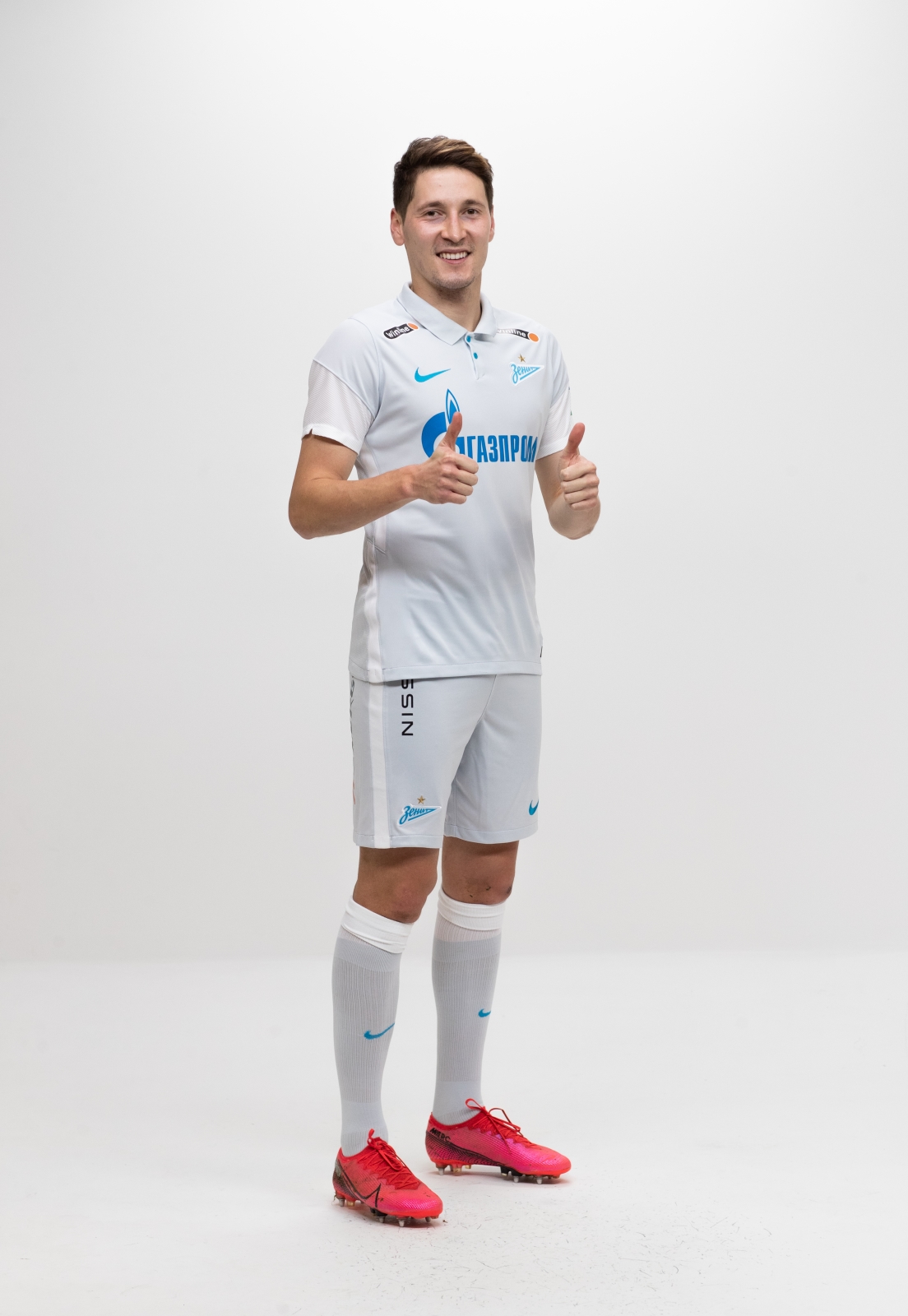 Фотосессия футболистов основного состава ФК «Зенит» сезона 2020/21