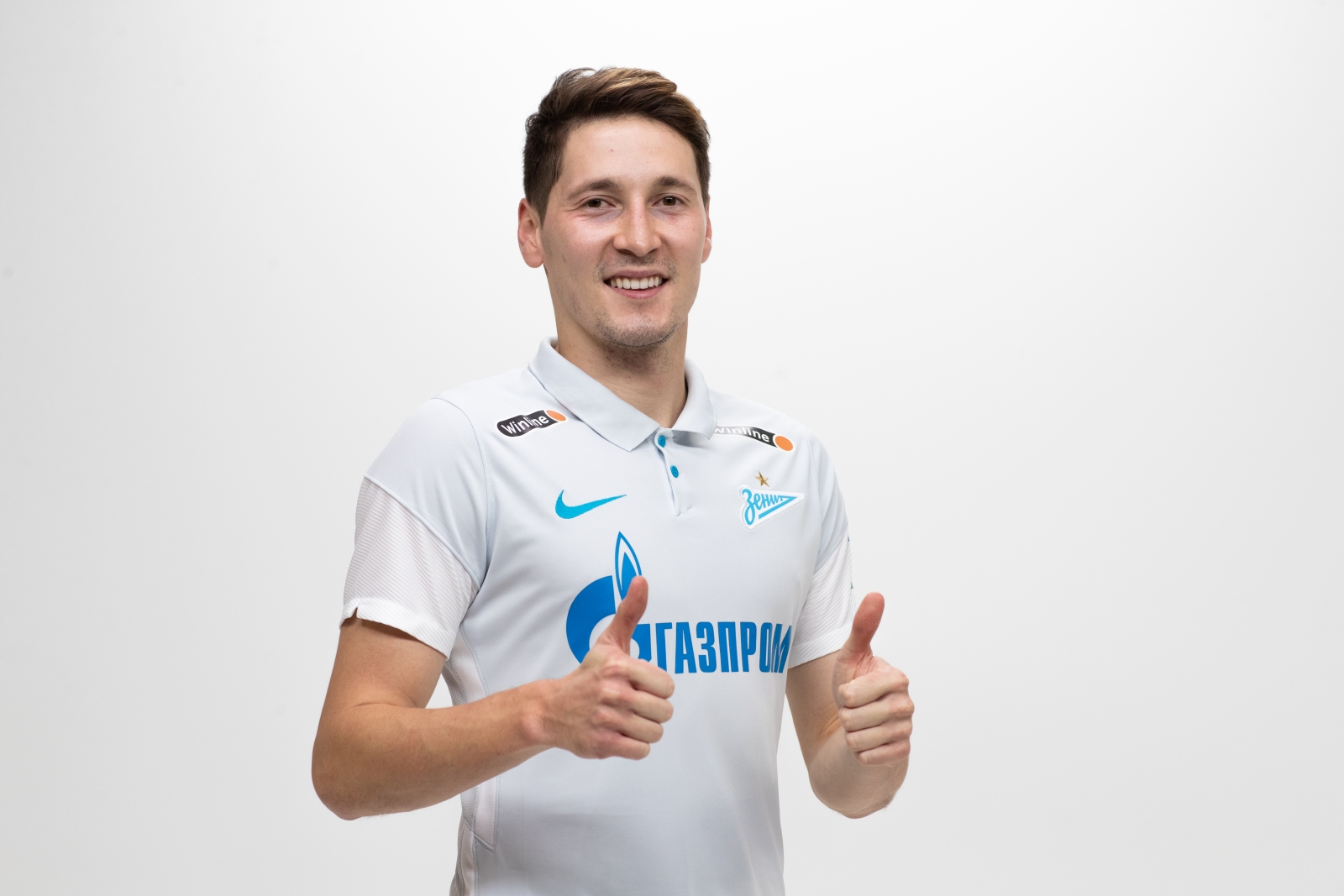 Фотосессия футболистов основного состава ФК «Зенит» сезона 2020/21