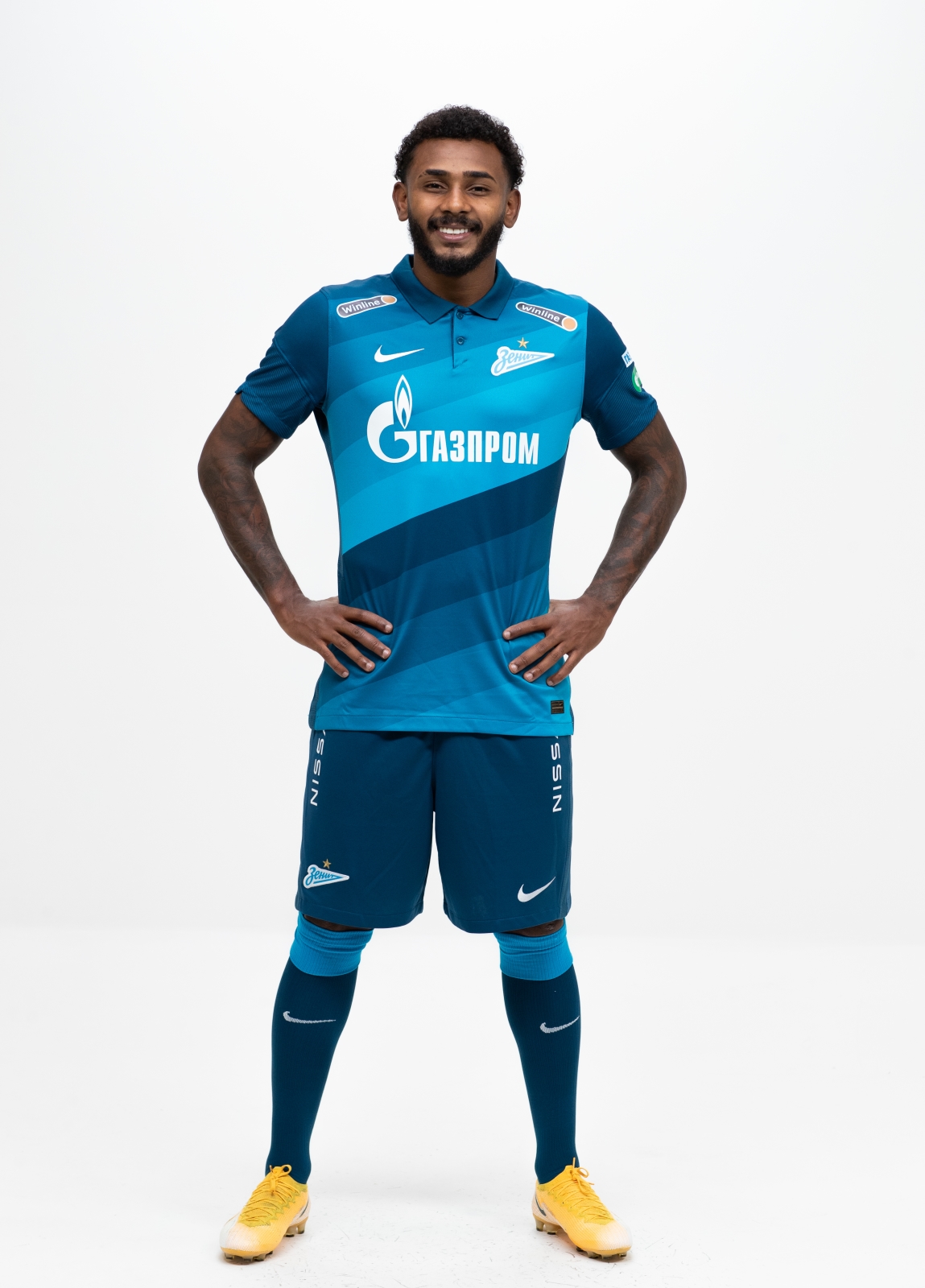 Фотосессия футболистов основного состава ФК «Зенит» сезона 2020/21