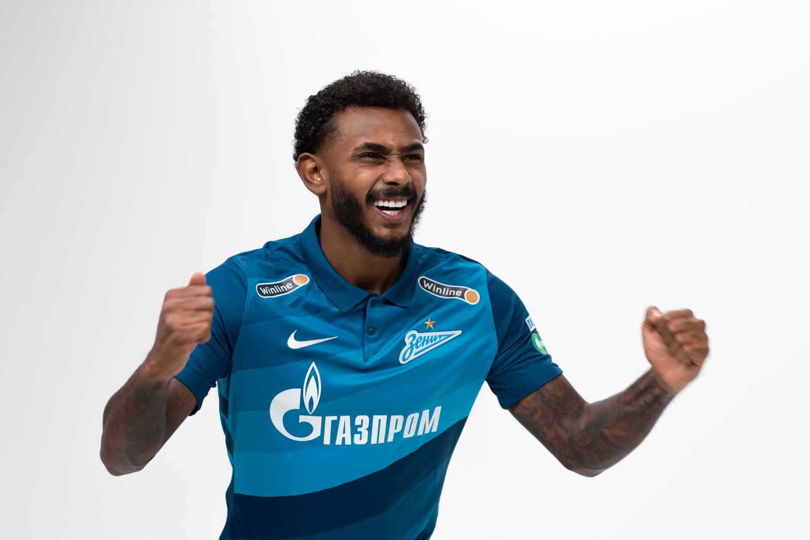 Фотосессия футболистов основного состава ФК «Зенит» сезона 2020/21