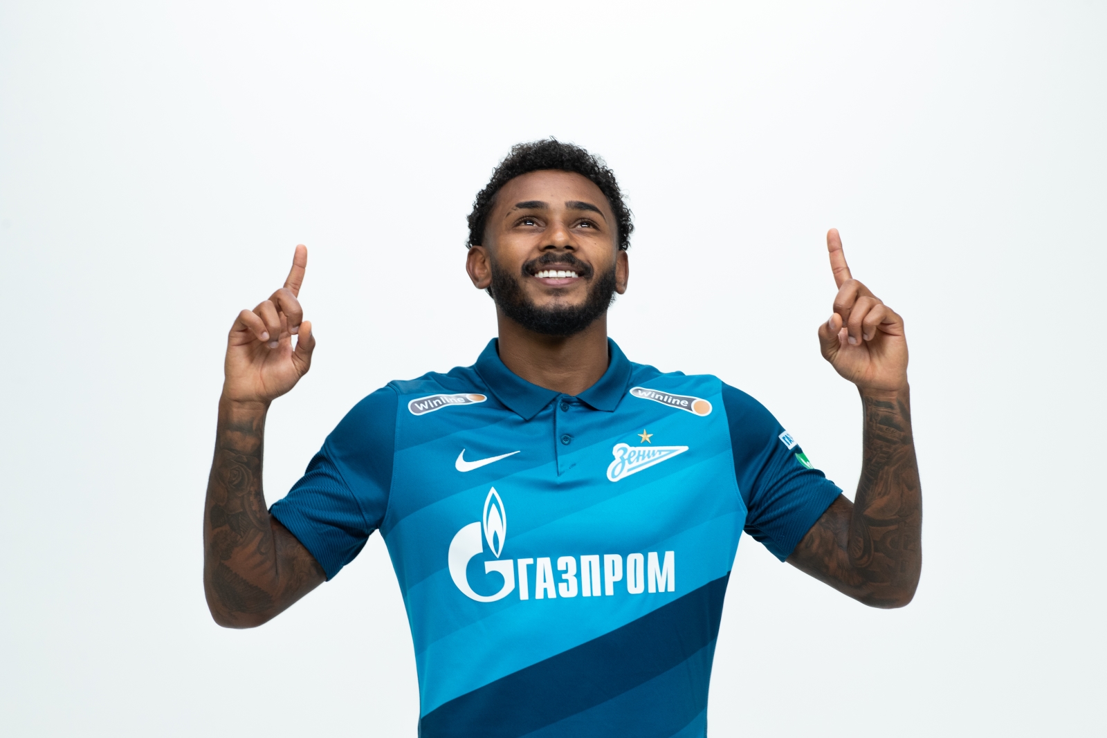 Фотосессия футболистов основного состава ФК «Зенит» сезона 2020/21