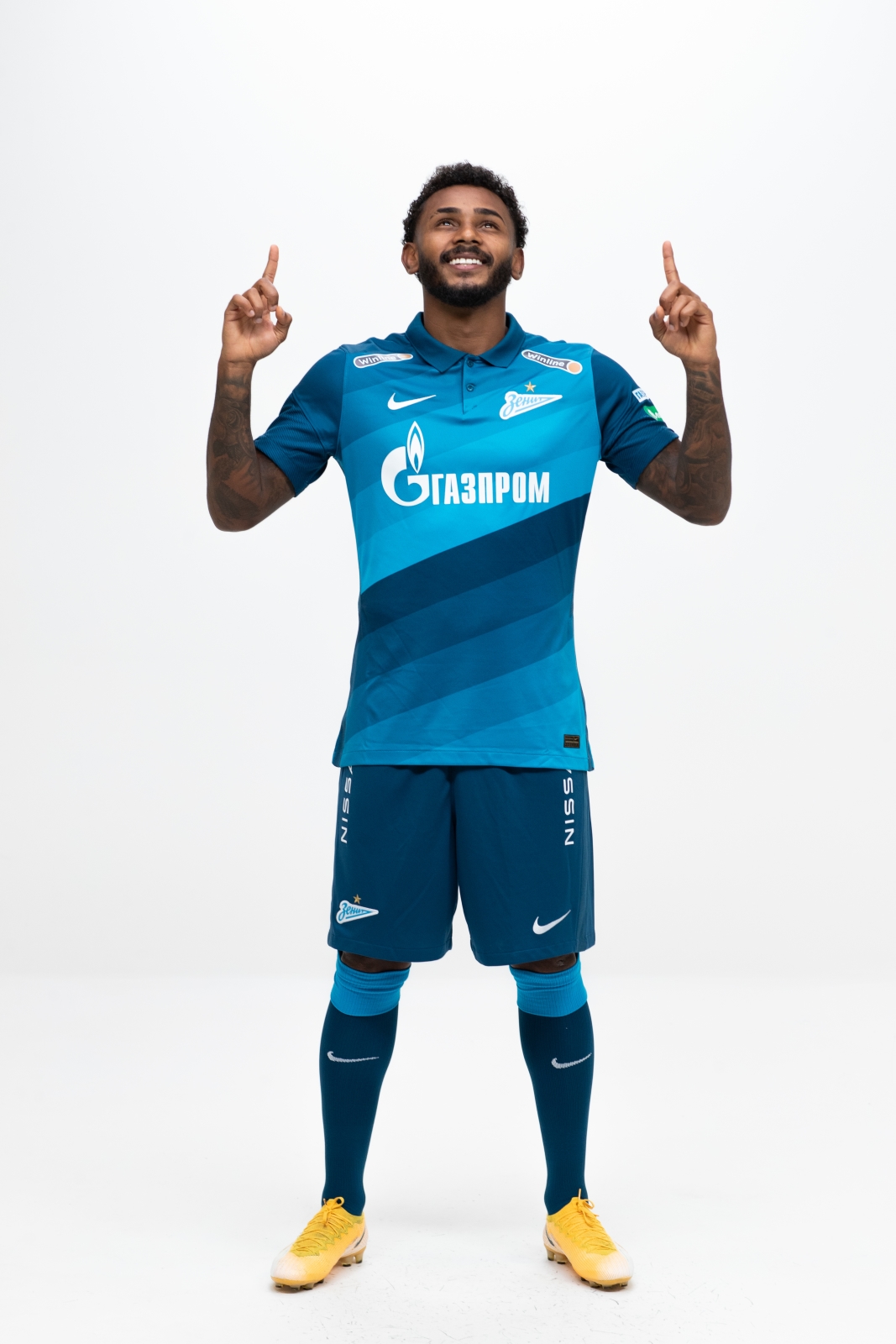 Фотосессия футболистов основного состава ФК «Зенит» сезона 2020/21