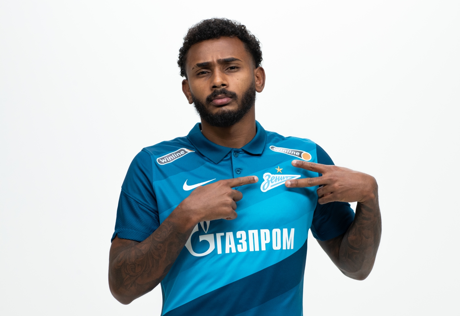 Фотосессия футболистов основного состава ФК «Зенит» сезона 2020/21