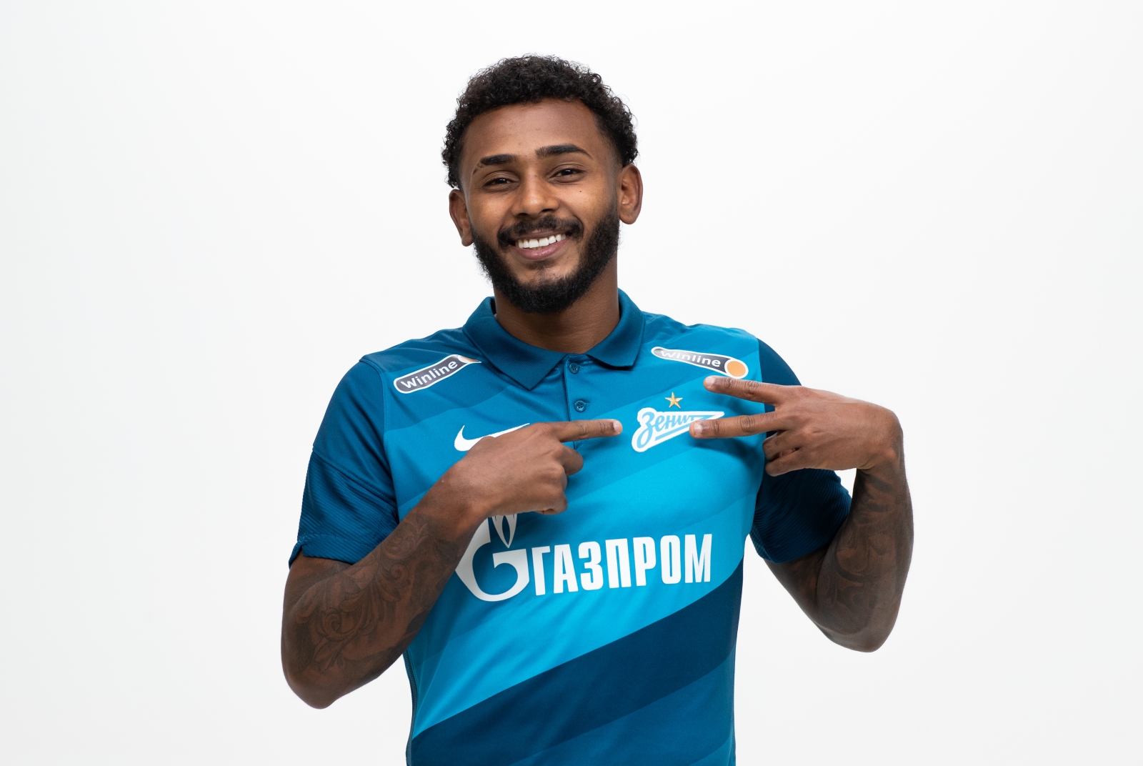 Фотосессия футболистов основного состава ФК «Зенит» сезона 2020/21