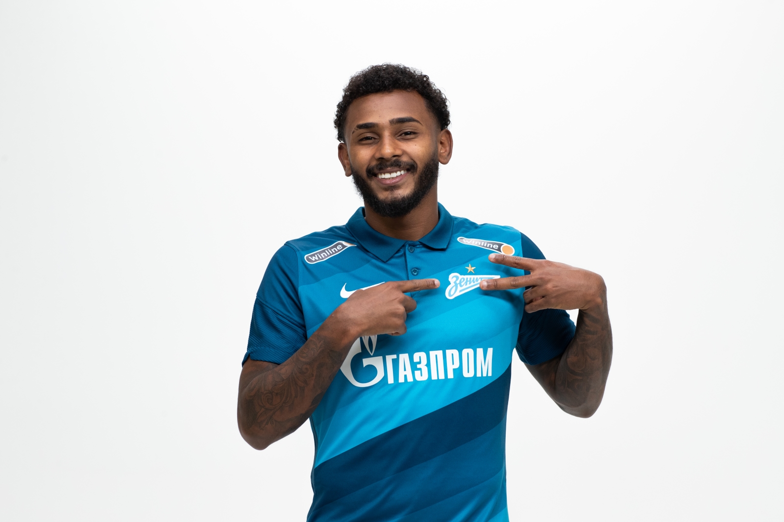 Фотосессия футболистов основного состава ФК «Зенит» сезона 2020/21