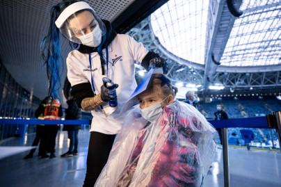 «Фан-променад» перед матчем «Зенит» – «Рубин»