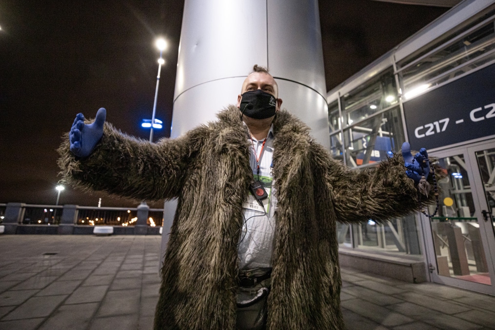 «Фан-променад» перед матчем Лиги Чемпионов УЕФА 2020/21, «Зенит» — «Лацио».