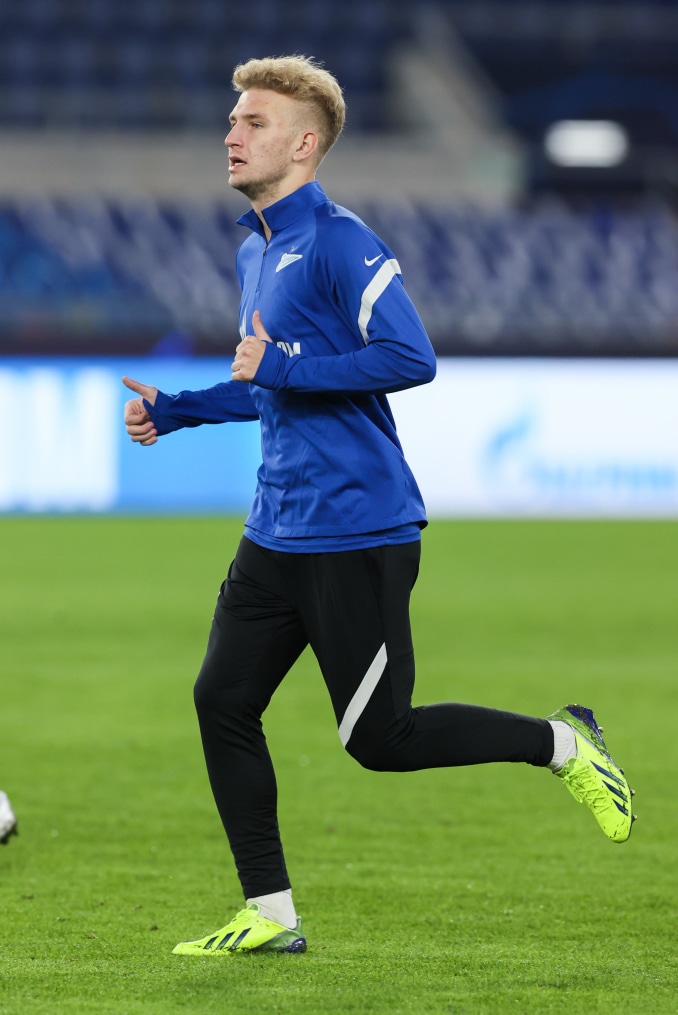 Открытая тренировка «Зенита» перед матчем с «Лацио»