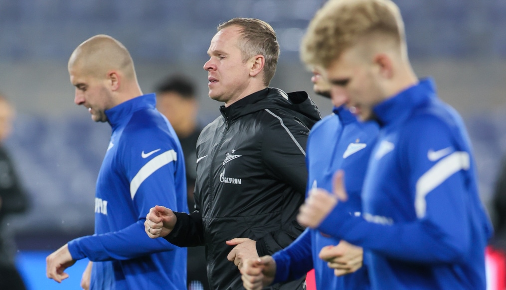 Открытая тренировка «Зенита» перед матчем с «Лацио»