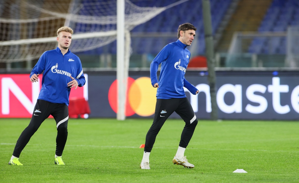 Открытая тренировка «Зенита» перед матчем с «Лацио»
