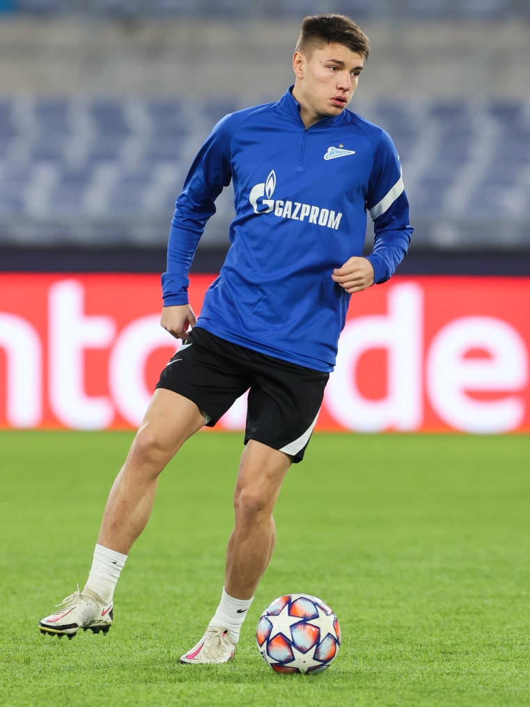 Открытая тренировка «Зенита» перед матчем с «Лацио»