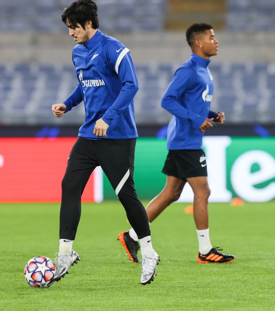 Открытая тренировка «Зенита» перед матчем с «Лацио»