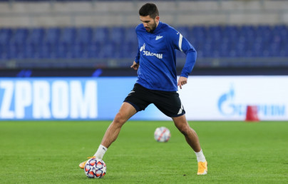 Открытая тренировка «Зенита» перед матчем с «Лацио»