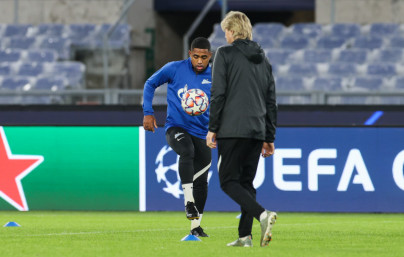 Открытая тренировка «Зенита» перед матчем с «Лацио»