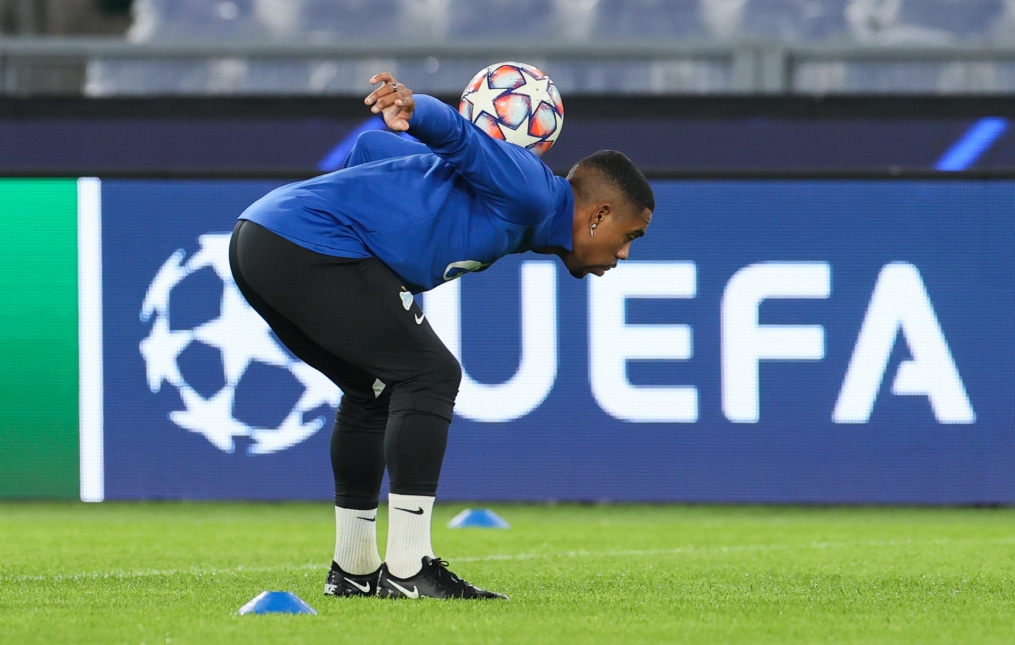 Открытая тренировка «Зенита» перед матчем с «Лацио»