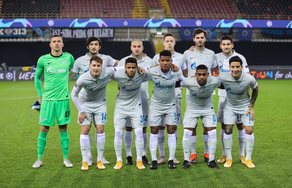 Лига Чемпионов УЕФА 2020/21, «Брюгге» — «Зенит»