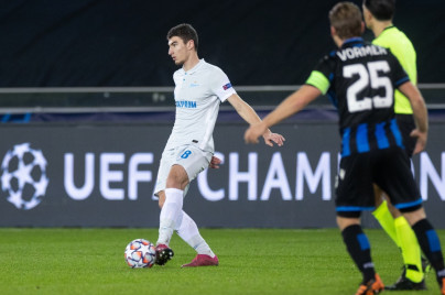 Лига Чемпионов УЕФА 2020/21, «Брюгге» — «Зенит»