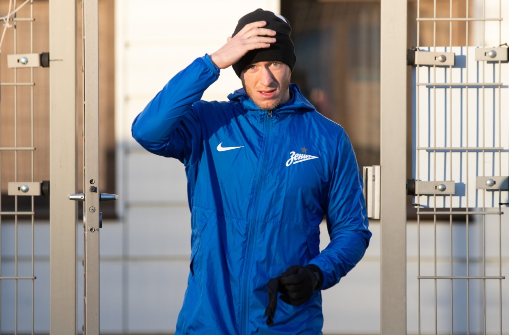 Открытая тренировка «Зенита» перед матчем с «Боруссией»