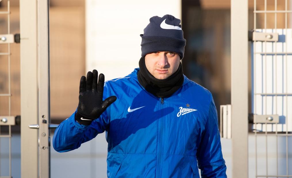 Открытая тренировка «Зенита» перед матчем с «Боруссией»