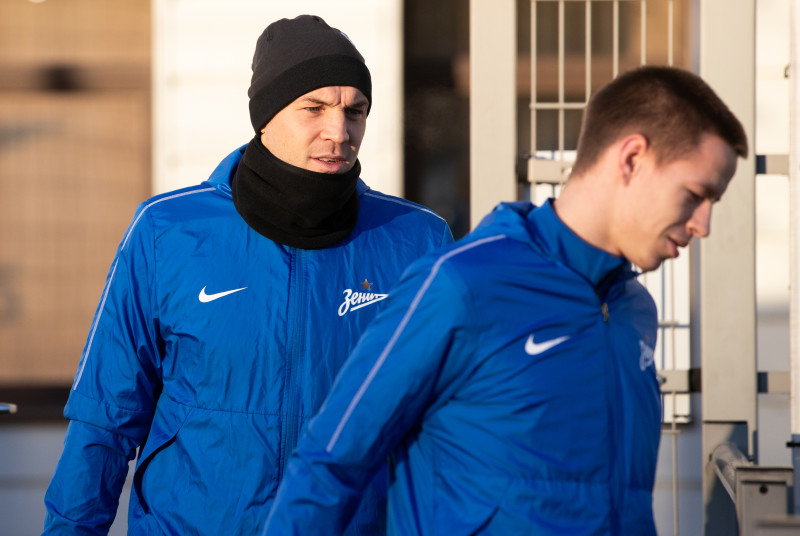 Открытая тренировка «Зенита» перед матчем с «Боруссией»