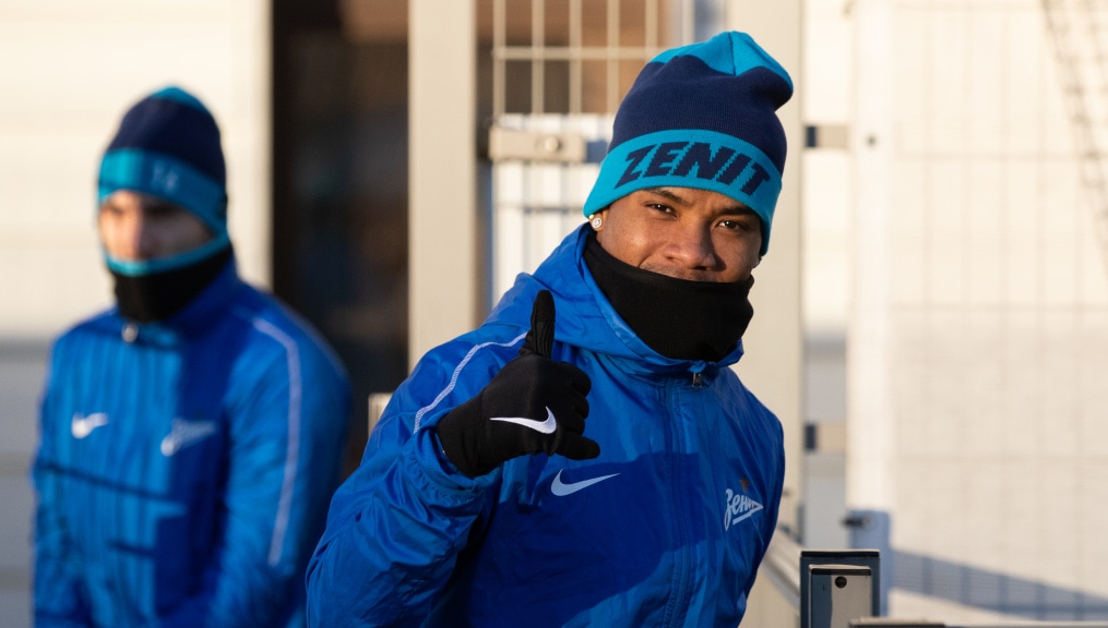 Открытая тренировка «Зенита» перед матчем с «Боруссией»