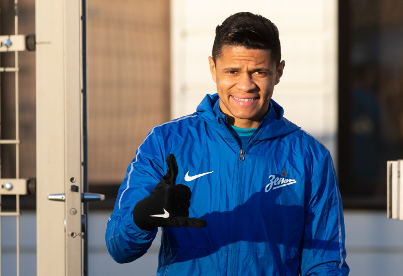 Открытая тренировка «Зенита» перед матчем с «Боруссией»