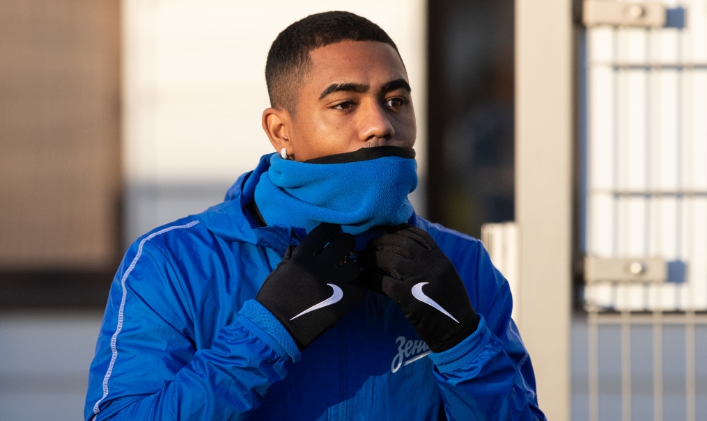 Открытая тренировка «Зенита» перед матчем с «Боруссией»