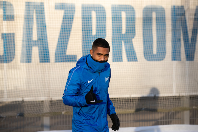 Открытая тренировка «Зенита» перед матчем с «Боруссией»