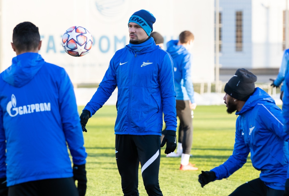 Открытая тренировка «Зенита» перед матчем с «Боруссией»