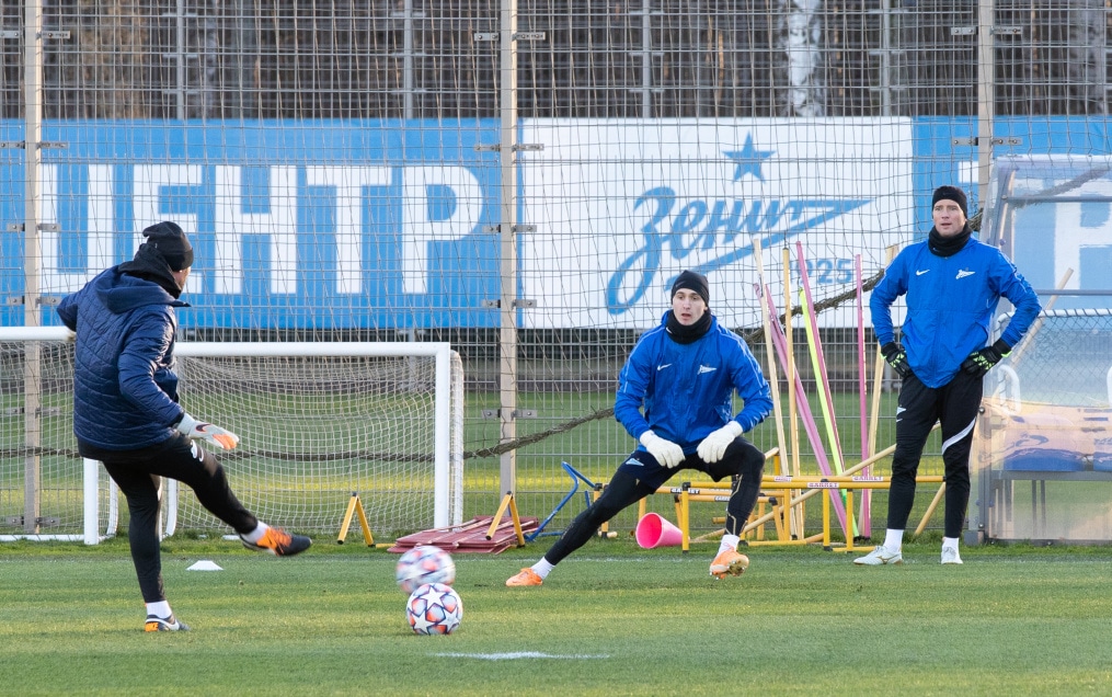 Открытая тренировка «Зенита» перед матчем с «Боруссией»