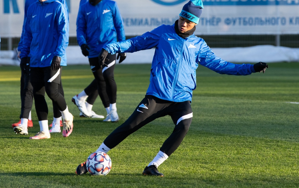 Открытая тренировка «Зенита» перед матчем с «Боруссией»
