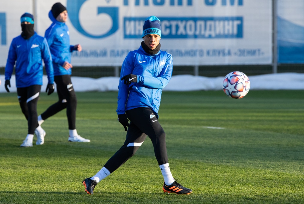Открытая тренировка «Зенита» перед матчем с «Боруссией»
