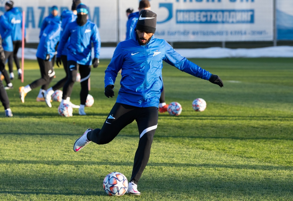 Открытая тренировка «Зенита» перед матчем с «Боруссией»