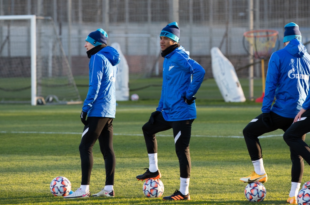 Открытая тренировка «Зенита» перед матчем с «Боруссией»