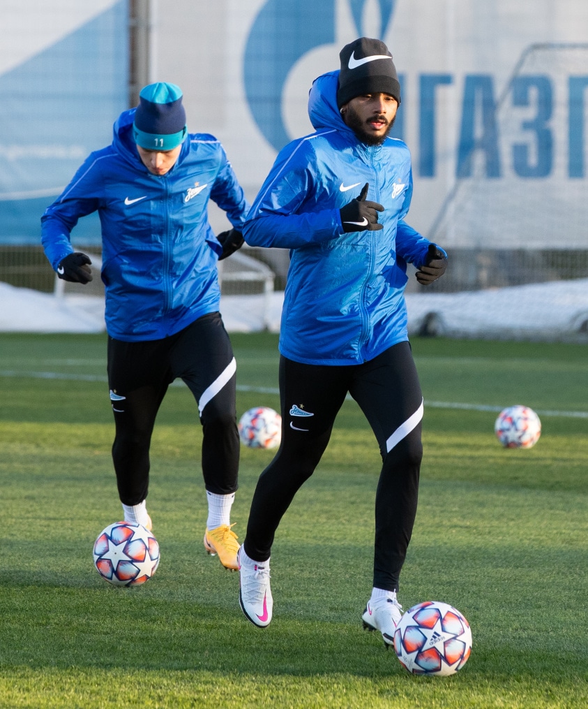 Открытая тренировка «Зенита» перед матчем с «Боруссией»