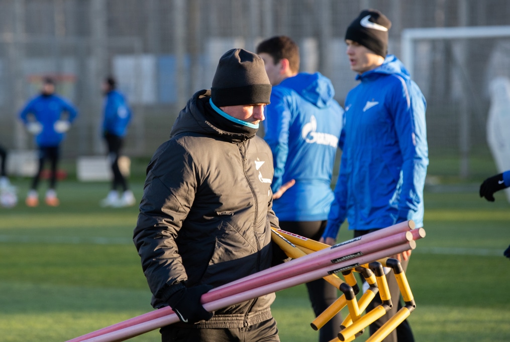 Открытая тренировка «Зенита» перед матчем с «Боруссией»