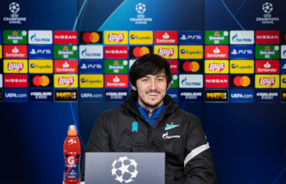 Пресс-конференция «Зенита» перед матчем с «Боруссией»