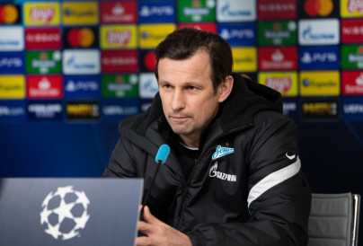 Пресс-конференция «Зенита» перед матчем с «Боруссией»