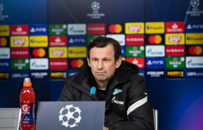 Пресс-конференция «Зенита» перед матчем с «Боруссией»