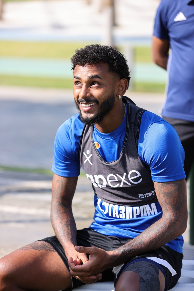 «Газпром»-тренировочные сборы «Зенита» в Дубае: 18 января, утренняя тренировка