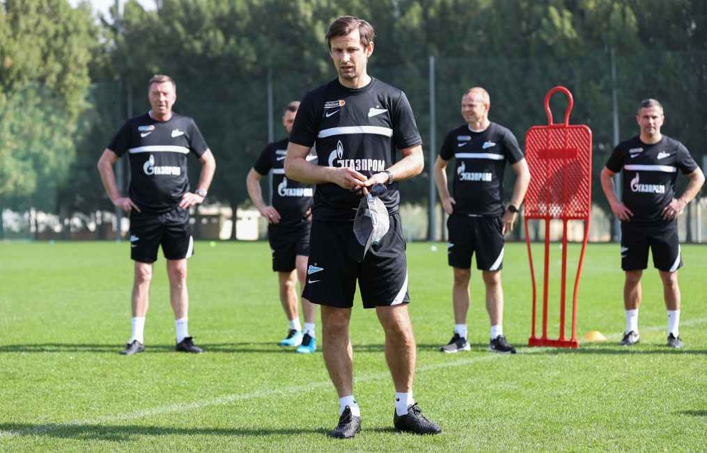 «Газпром»-тренировочные сборы «Зенита» в Дубае: 18 января, утренняя тренировка