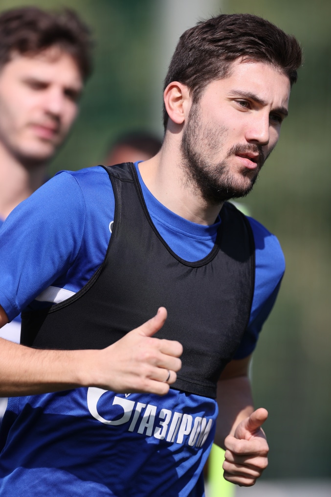 «Газпром»-тренировочные сборы «Зенита» в Дубае: 18 января, утренняя тренировка