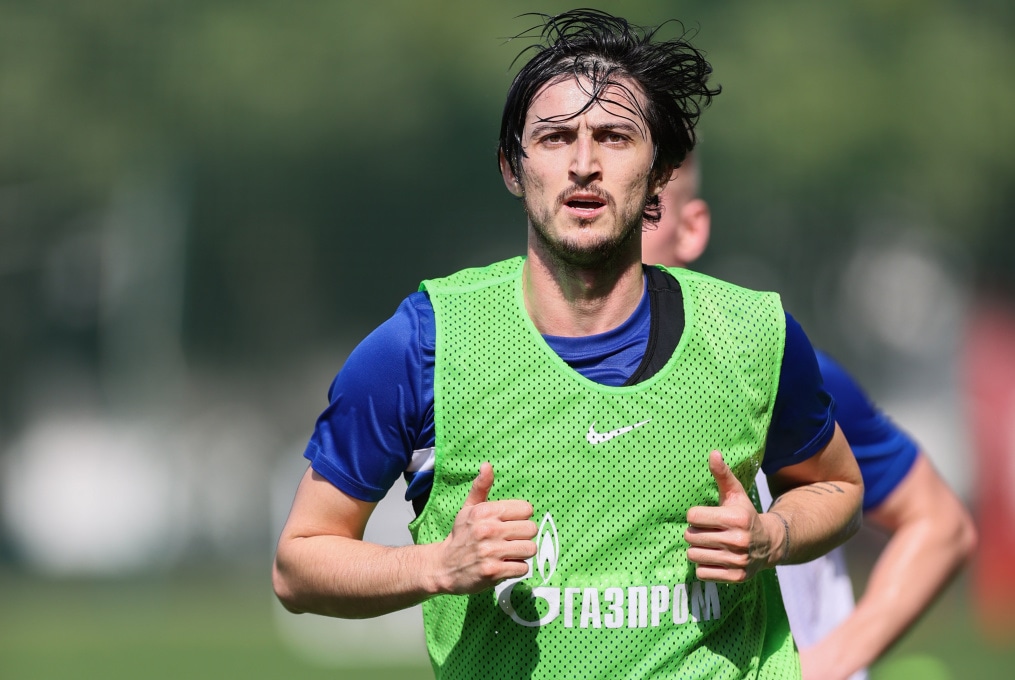 «Газпром»-тренировочные сборы «Зенита» в Дубае: 18 января, утренняя тренировка