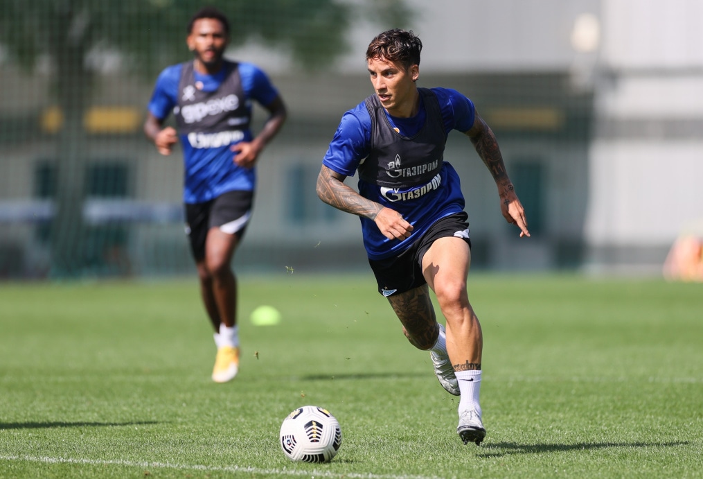 «Газпром»-тренировочные сборы «Зенита» в Дубае: 18 января, утренняя тренировка