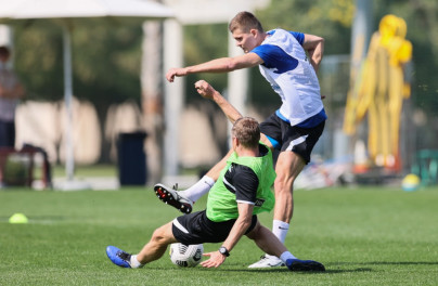 «Газпром»-тренировочные сборы «Зенита» в Дубае: 18 января, утренняя тренировка