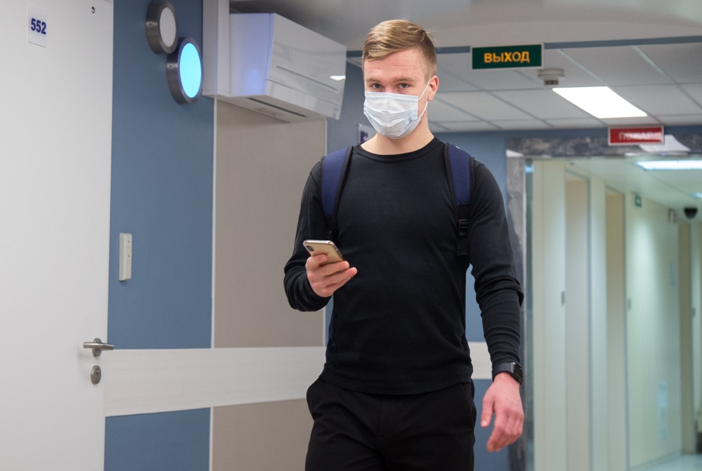 Медосмотр «Зенита»-2 в ММЦ «СОГАЗ»