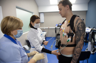 Медосмотр «Зенита»-2 в ММЦ «СОГАЗ»